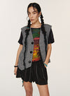 Retro Wool V-Neck Vest