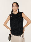Alpaca pels ruskindsvest