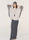 Ribbed Midi Skirt