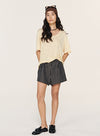 Sommer linned stribede shorts