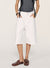 Hvide Casual denimshorts i bomuld