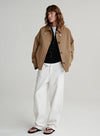 Cropped Trench Coat