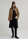 Cropped Trench Coat