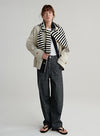 Cropped Trench Coat