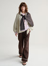 Cropped Trench Coat