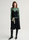 Layering Deep V Neck Top Vest
