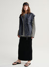 Denim Moto Biker Vest