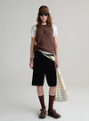 Washi Knit Vintage Vest
