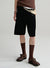 Wool High-Waist Shorts