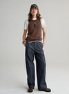 Washi Knit Vintage Vest