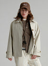 Cropped Trench Coat
