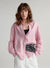 Pink Linen Checkered Shirt