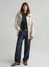Suede Utility Outerwear