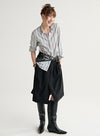 Classic Stripe Chain Blouse