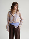 Classic Stripe Chain Blouse