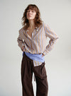 Classic Stripe Chain Blouse