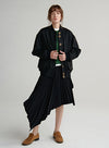 Black Suede Velvet Jacket