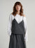Layering Deep V Neck Top Vest