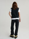 Pocket Straight Leg Pants