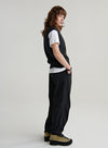 Pocket Straight Leg Pants