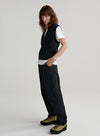 Pocket Straight Leg Pants