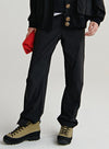 Pocket Straight Leg Pants