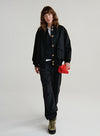 Pocket Straight Leg Pants