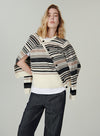 Wool Cashmere Striped Vest Top