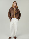 Retro PU Jacket