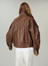 Retro PU Jacket