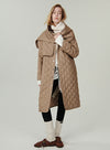 Scarf Collar Down Coat