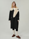Fur Collar Wool Coat