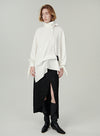 Ribbon Tie Long Shirt