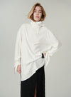 Ribbon Tie Long Shirt