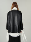 PU Faux Leather Jacket