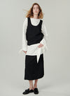 Ribbon Tie Long Shirt