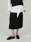 Classic A-Line Midi Skirt