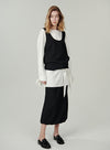 Classic A-Line Midi Skirt