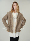 Luxe Lace V Neck Jacket