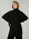 Ribbon Tie Long Shirt