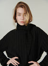 Ribbon Tie Long Shirt