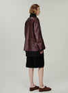 PU Faux Leather Jacket