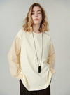 Patchwork Shirt Long Sleeve
