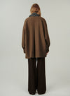 Relaxed Round Neck Coat
