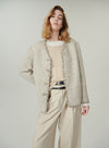 Luxe Lace V Neck Jacket