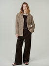 Luxe Lace V Neck Jacket
