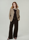 Luxe Lace V Neck Jacket