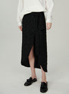Pearl Slit Evening Skirt