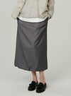 Classic A-Line Midi Skirt