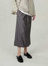 Classic A-Line Midi Skirt